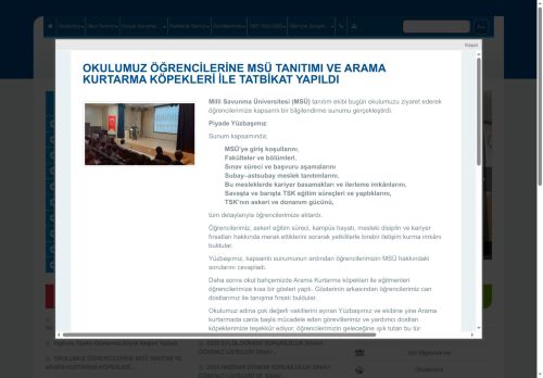 ANKARA / SİNCAN - Doktor Emin Acar Anadolu İmam Hatip Lisesi