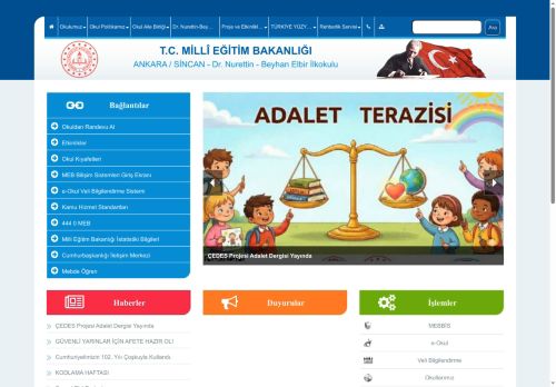 ANKARA / SİNCAN - Dr. Nurettin - Beyhan Elbir İlkokulu