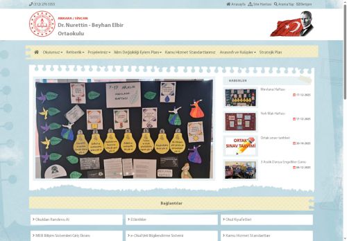 ANKARA / SİNCAN - Dr. Nurettin - Beyhan Elbir Ortaokulu