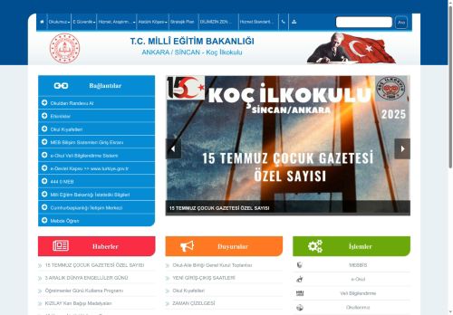 ANKARA / SİNCAN - Koç İlkokulu