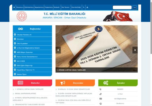 ANKARA / SİNCAN - Orhan Gazi Ortaokulu