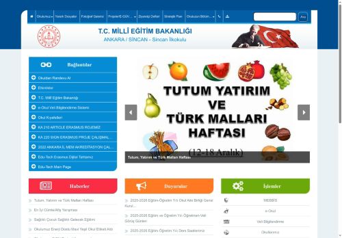 ANKARA / SİNCAN - Sincan İlkokulu