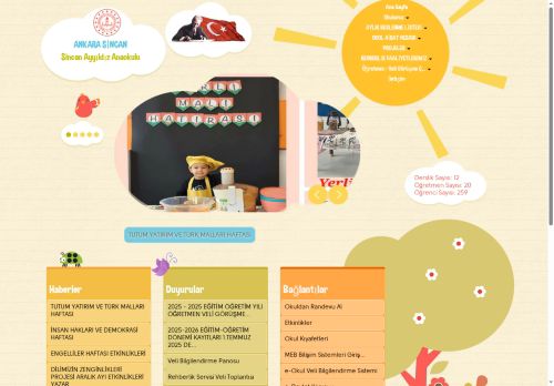 ANKARA / SİNCAN - Sincan Ayyıldız Anaokulu