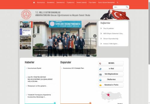 ANKARA / SİNCAN - Sincan Öğretmenevi ve Akşam Sanat Okulu