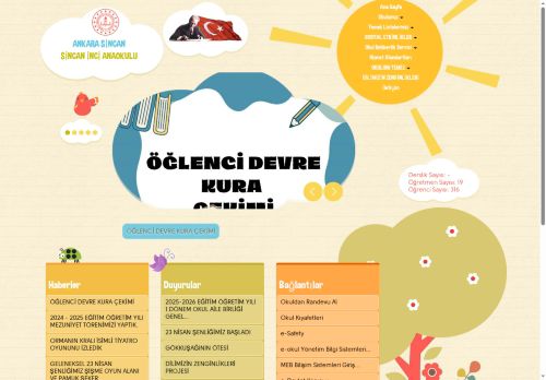 ANKARA / SİNCAN - SİNCAN İNCİ ANAOKULU