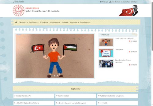 ANKARA / SİNCAN - Şehit Ömer Bozkurt Ortaokulu