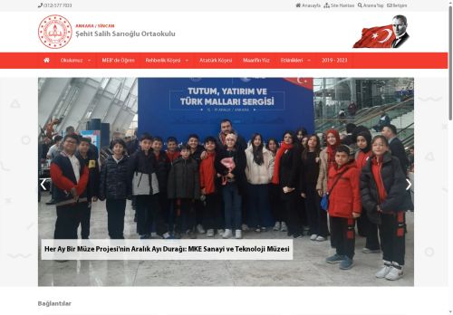 ANKARA / SİNCAN - Şehit Salih Sarıoğlu Ortaokulu