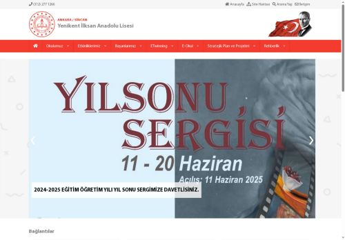 ANKARA / SİNCAN - Yenikent İlksan Anadolu Lisesi