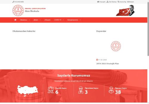 ANKARA / ŞEREFLİKOÇHİSAR - Akın İlkokulu