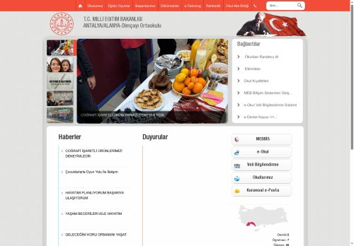 ANTALYA / ALANYA - Dimçayı Ortaokulu