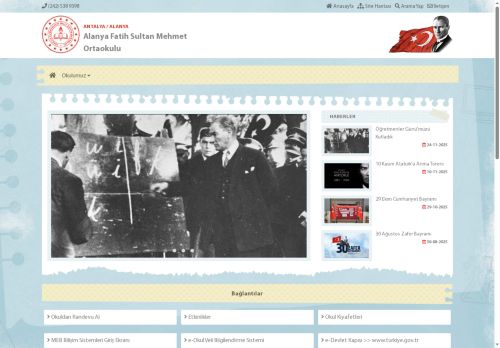 ANTALYA / ALANYA - Alanya Fatih Sultan Mehmet Ortaokulu