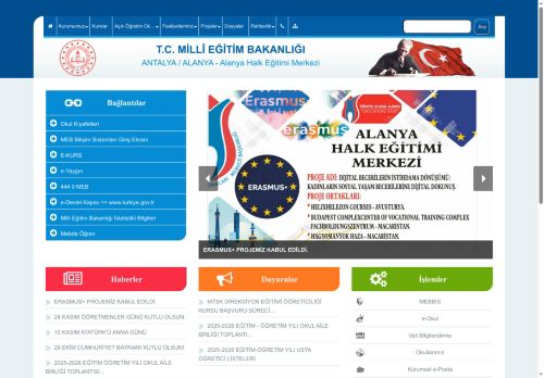 ANTALYA / ALANYA - Alanya Halk Eğitimi Merkezi