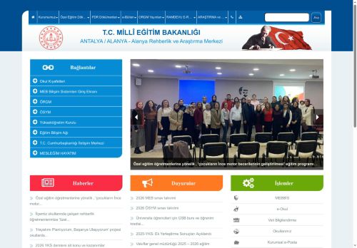 ANTALYA / ALANYA - Alanya Rehberlik ve Araştırma Merkezi