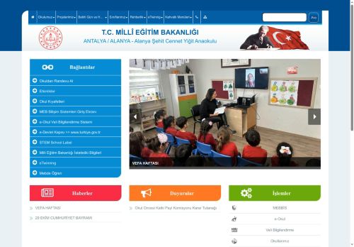 ANTALYA / ALANYA - Alanya Şehit Cennet Yiğit Anaokulu