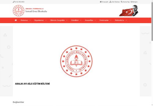 ANKARA / YENİMAHALLE - İsmail Erez İlkokulu