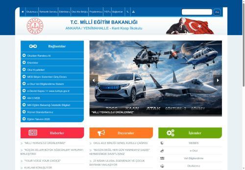 ANKARA / YENİMAHALLE - Kent Koop İlkokulu