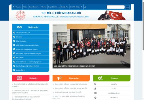 ANKARA / YENİMAHALLE - Mustafa Kemal Anadolu Lisesi