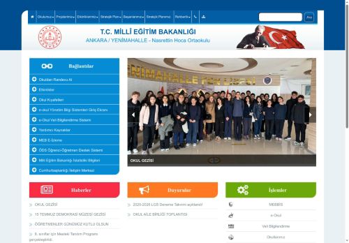 ANKARA / YENİMAHALLE - Nasrettin Hoca Ortaokulu