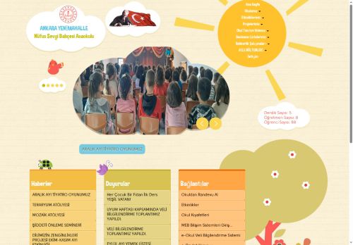 ANKARA / YENİMAHALLE - Nüfus Sevgi Bahçesi Anaokulu