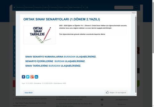 ANKARA / YENİMAHALLE - Orhan Cemal Fersoy Ortaokulu