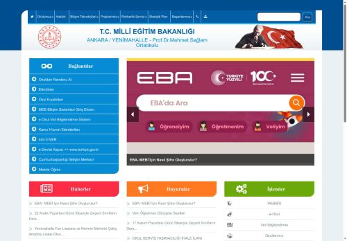 ANKARA / YENİMAHALLE - Prof.Dr.Mehmet Sağlam Ortaokulu