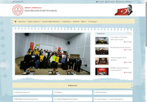 ANKARA / YENİMAHALLE - Şehit Mustafa Erdal Ortaokulu