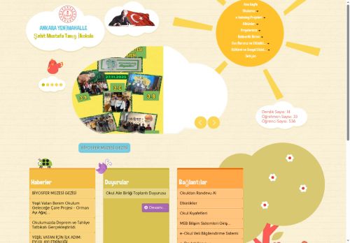 ANKARA / YENİMAHALLE - Şehit Mustafa Tanış İlkokulu