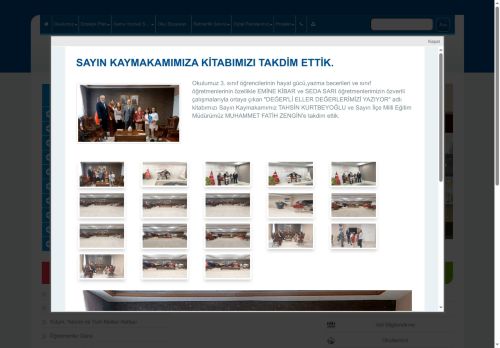 ANKARA / YENİMAHALLE - Şehit Yunus Emre Duran İlkokulu