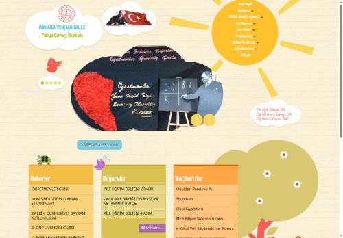 ANKARA / YENİMAHALLE - Yahya Çavuş İlkokulu