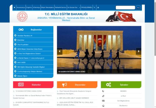 ANKARA / YENİMAHALLE - Yenimahalle Bilim ve Sanat Merkezi