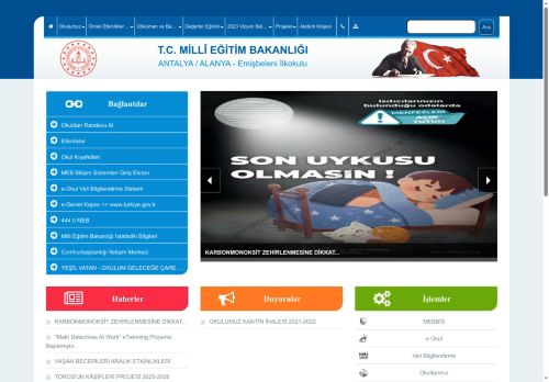 ANTALYA / ALANYA - Emişbeleni İlkokulu