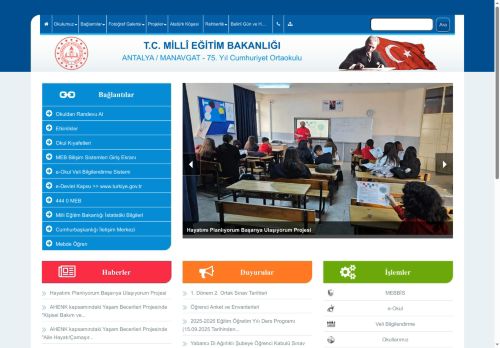 ANTALYA / MANAVGAT - 75. Yıl Cumhuriyet Ortaokulu