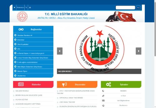 ANTALYA / AKSU - Aksu Kız Anadolu İmam Hatip Lisesi