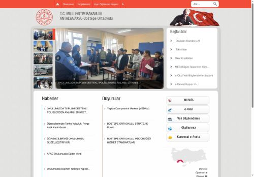 ANTALYA / AKSU - Boztepe Ortaokulu
