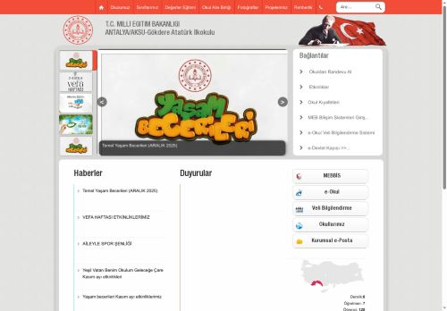 ANTALYA / AKSU - Gökdere Atatürk İlkokulu