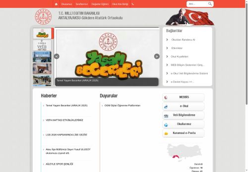 ANTALYA / AKSU - Gökdere Atatürk Ortaokulu