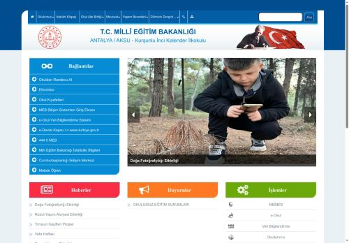 ANTALYA / AKSU - Kurşunlu İnci Kalender İlkokulu