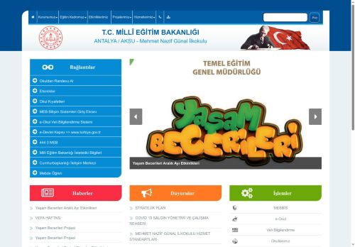 ANTALYA / AKSU - Mehmet Nazif Günal İlkokulu