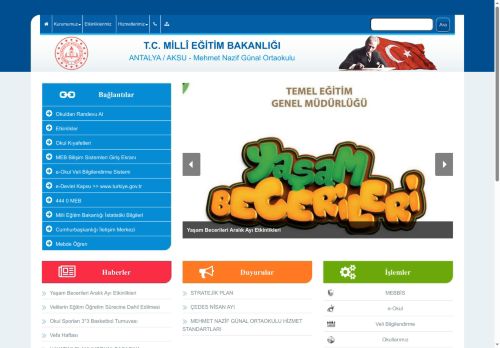 ANTALYA / AKSU - Mehmet Nazif Günal Ortaokulu