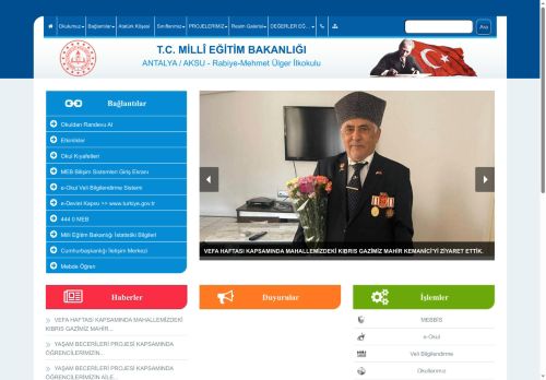 ANTALYA / AKSU - Rabiye-Mehmet Ülger İlkokulu