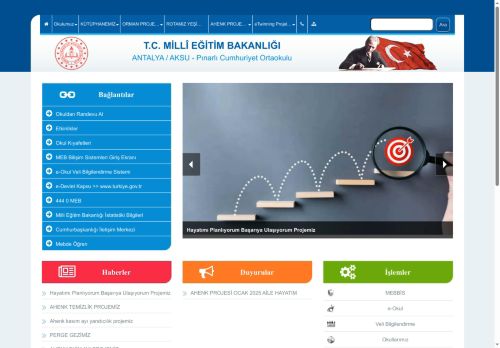 ANTALYA / AKSU - Pınarlı Cumhuriyet Ortaokulu