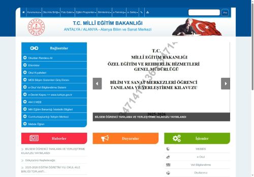 ANTALYA / ALANYA - Alanya Bilim ve Sanat Merkezi