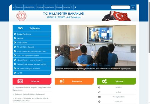 ANTALYA / FİNİKE - Arif Ortaokulu