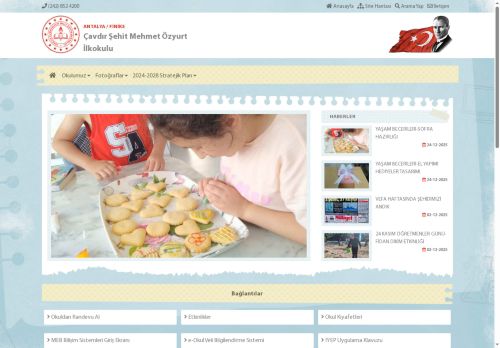 ANTALYA / FİNİKE - Çavdır Şehit Mehmet Özyurt İlkokulu