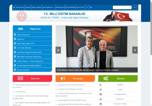 ANTALYA / FİNİKE - Finike Halk Eğitimi Merkezi