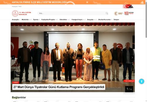 MEB ANTALYA - FİNİKE İLÇE MİLLÎ EĞİTİM MÜDÜRLÜĞÜ