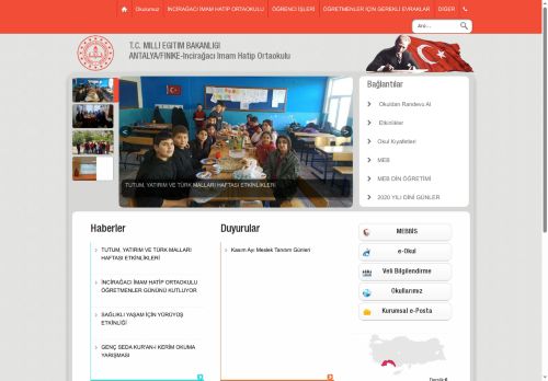 ANTALYA / FİNİKE - İncirağacı İmam Hatip Ortaokulu