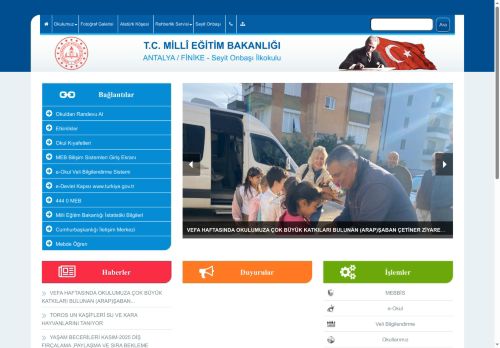 ANTALYA / FİNİKE - Seyit Onbaşı İlkokulu