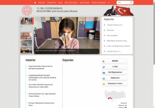 ANTALYA / FİNİKE - Şehit İsmail Çalkan İlkokulu