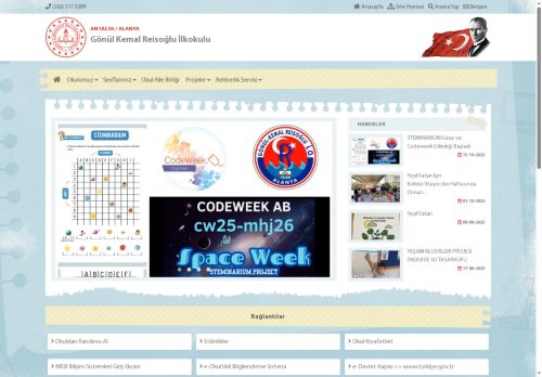 ANTALYA / ALANYA - Gönül Kemal Reisoğlu İlkokulu